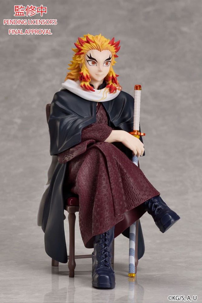 SU ORDINAZIONE Demon Slayer: Kimetsu no Yaiba Statue Kyojuro Rengoku 16 cm