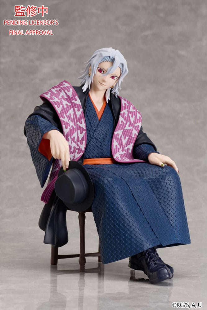 SU ORDINAZIONE Demon Slayer: Kimetsu no Yaiba Statue Tengen Uzui 17 cm
