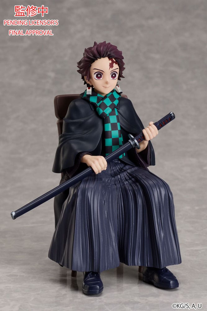 SU ORDINAZIONE Demon Slayer: Kimetsu no Yaiba Statue Tanjiro Kamado 15 cm
