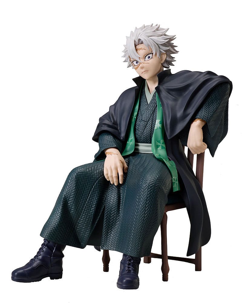SU ORDINAZIONE Demon Slayer: Kimetsu no Yaiba Statue Sanemi Shinazugawa 16 cm ESAURITO