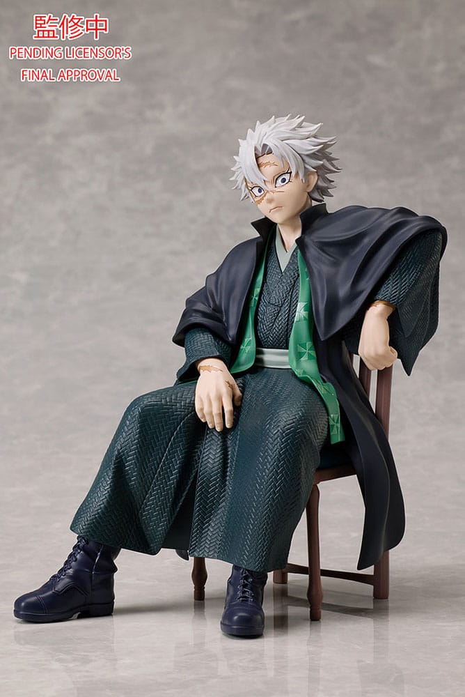 SU ORDINAZIONE Demon Slayer: Kimetsu no Yaiba Statue Sanemi Shinazugawa 16 cm