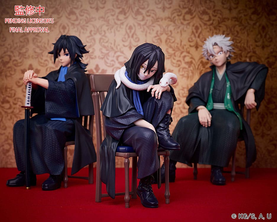 SU ORDINAZIONE Demon Slayer: Kimetsu no Yaiba Statue Obanai Iguro 15 cm