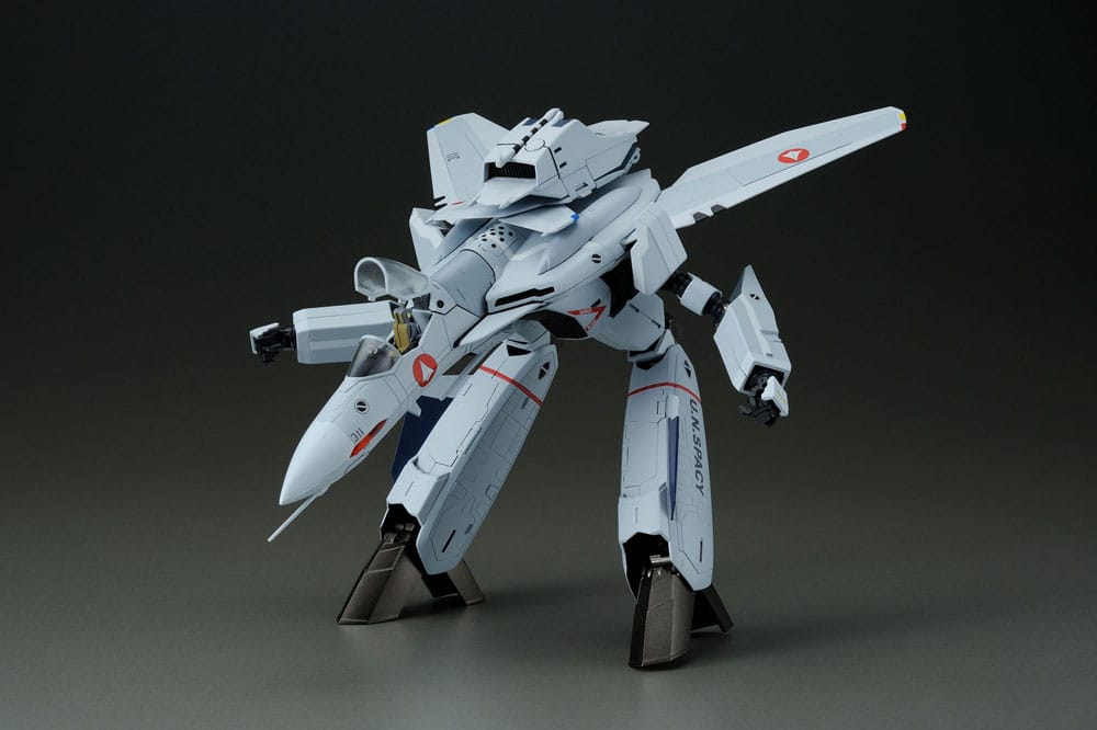 PREORDINE 07/2025 Macross Zero Action Figure 1/60 Kanzen Henkei VF-0A Phoenix Shin Kudo Mounted Machine 32 cm (PREORDINE NON CANCELLABILE)