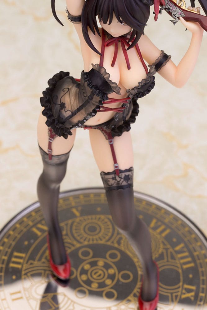 PREORDINE ESAURITO  Date A Live Kurumi Tokisaki Lingerie Ver. Black 24 cm Statue 1/7  (PREORDINE NON CANCELLABILE)