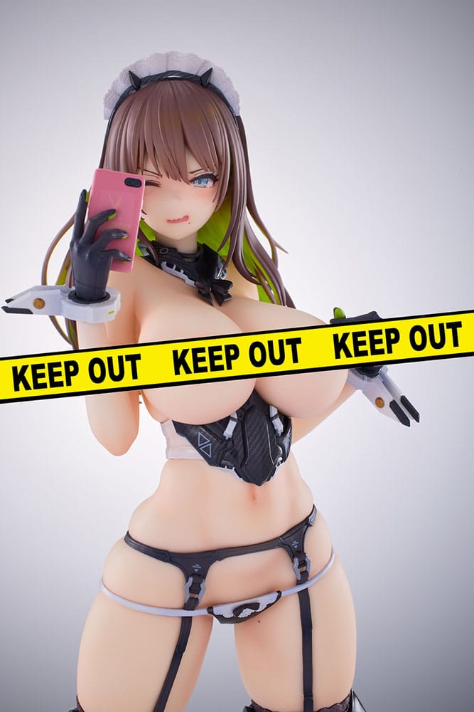 PREORDINE CHIUSO 03/2025 Original Character by Nidy-2D PVC Statue 1/7 Meido-Busou: Blade DX Ver. 27 cm  (PREORDINE NON CANCELLABILE)