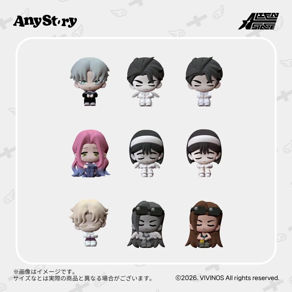 PREORDINE+ 02/2027 Alien Stage Mini Figures Love&Hate 4 cm Blind Box Assortment (9)