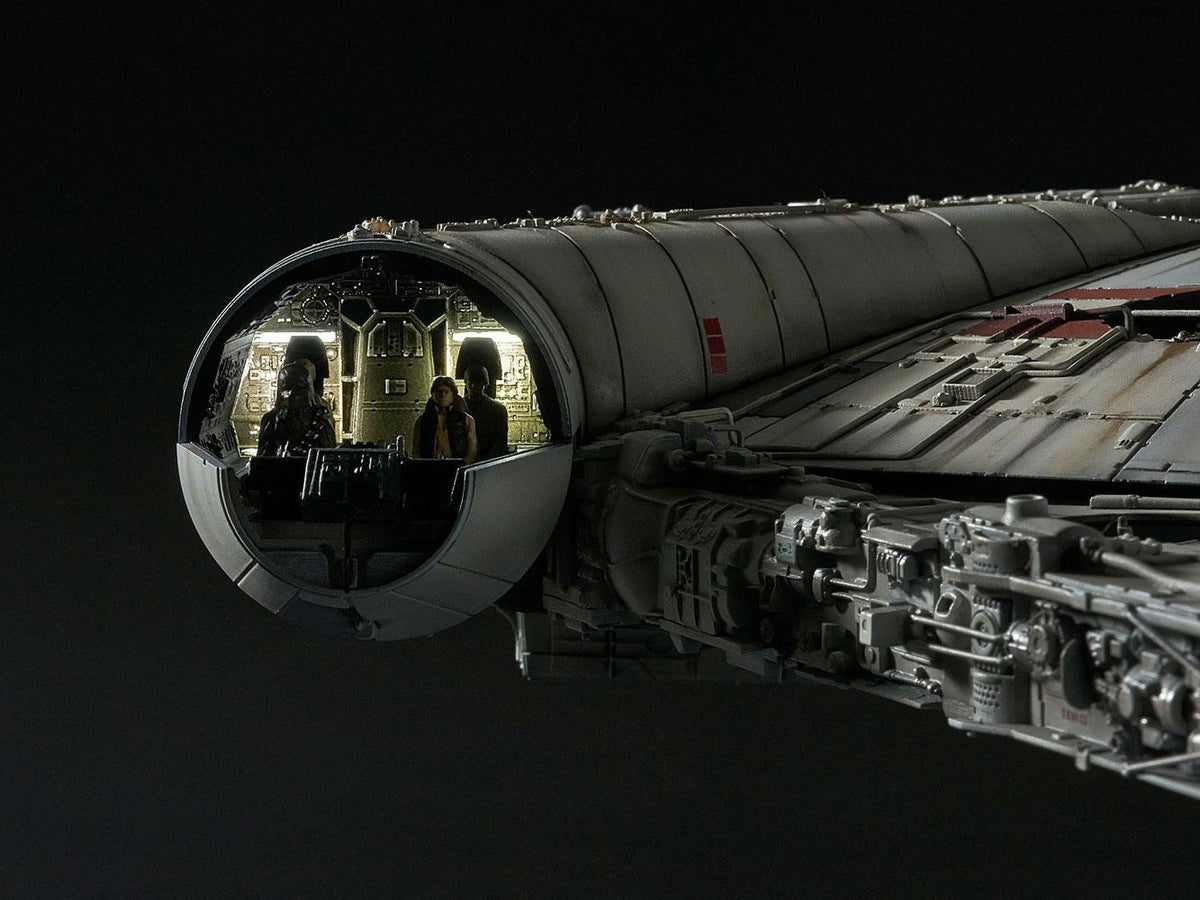 🧪 LAB | SU ORDINAZIONE Star Wars Episode IV Perfect Grade Plastic Model Kit 1/72 Millennium Falcon 48 cm