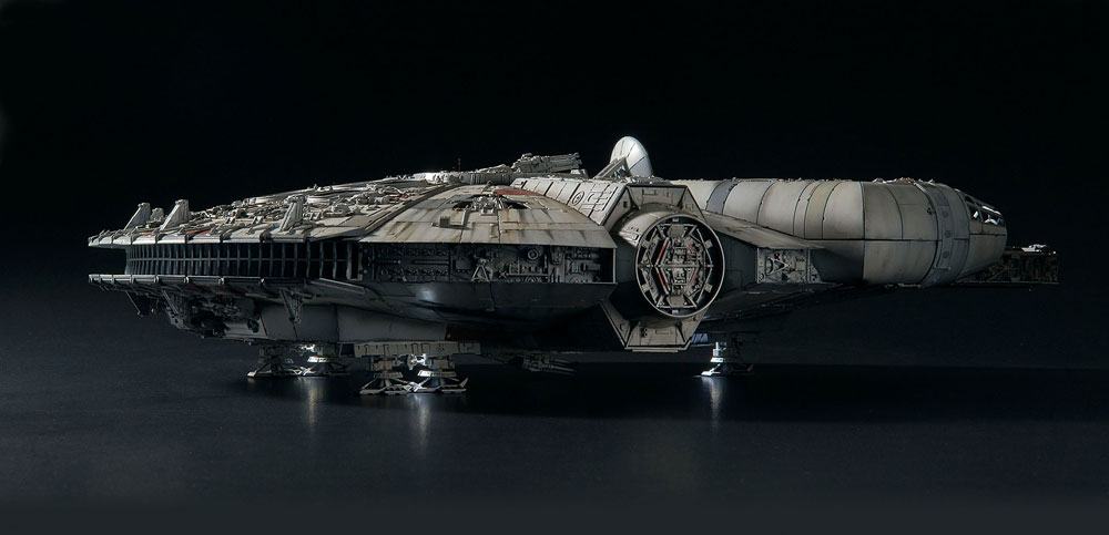 🧪 LAB | SU ORDINAZIONE Star Wars Episode IV Perfect Grade Plastic Model Kit 1/72 Millennium Falcon 48 cm