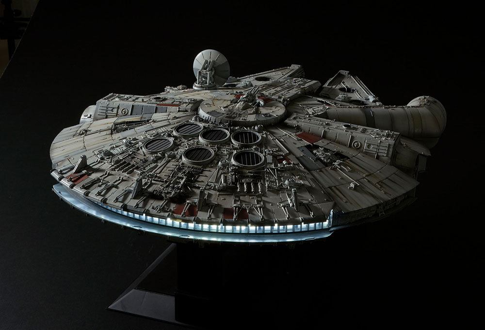 🧪 LAB | SU ORDINAZIONE Star Wars Episode IV Perfect Grade Plastic Model Kit 1/72 Millennium Falcon 48 cm
