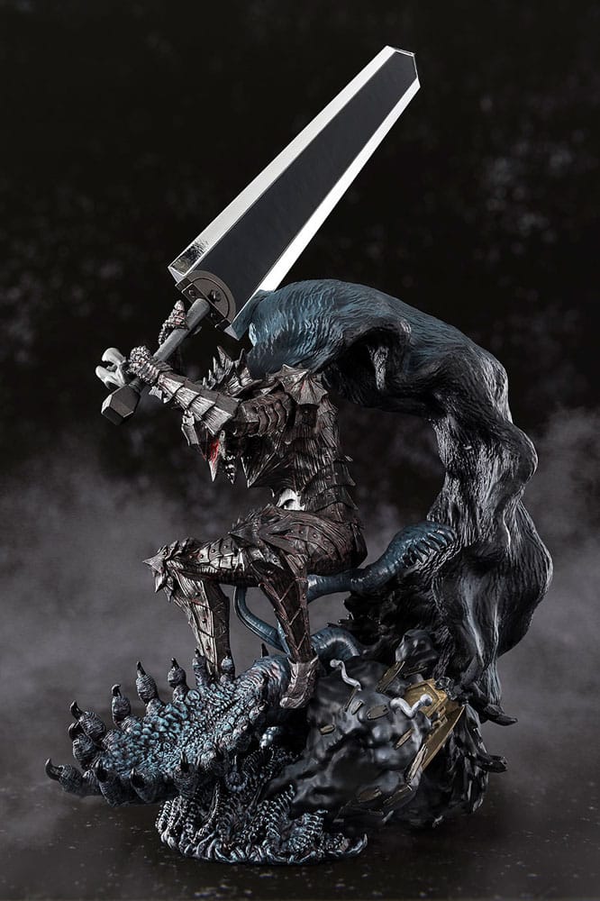 PREORDINE+ 04/2026 Berserk Figuarts ZERO Metallic Touch PVC Statue Guts Berserker Armor 35 cm