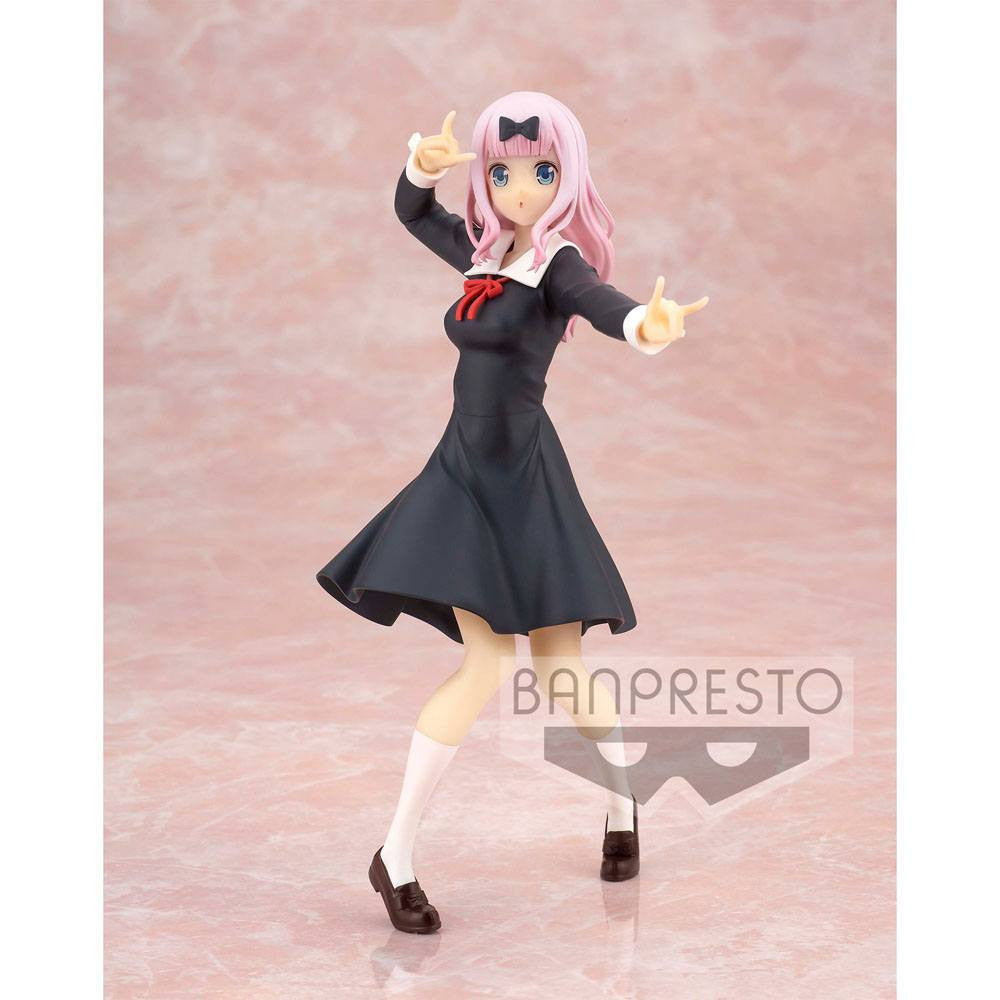 IN STOCK Kaguya-sama: Love is War PVC Statue Kyunties Chika Fujiwara 18 cm