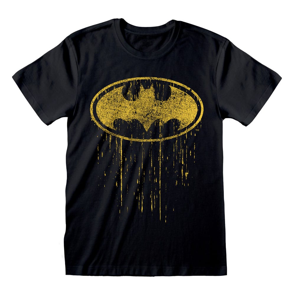 SU ORDINAZIONE Batman T-Shirt Dripping Symbol  Size L