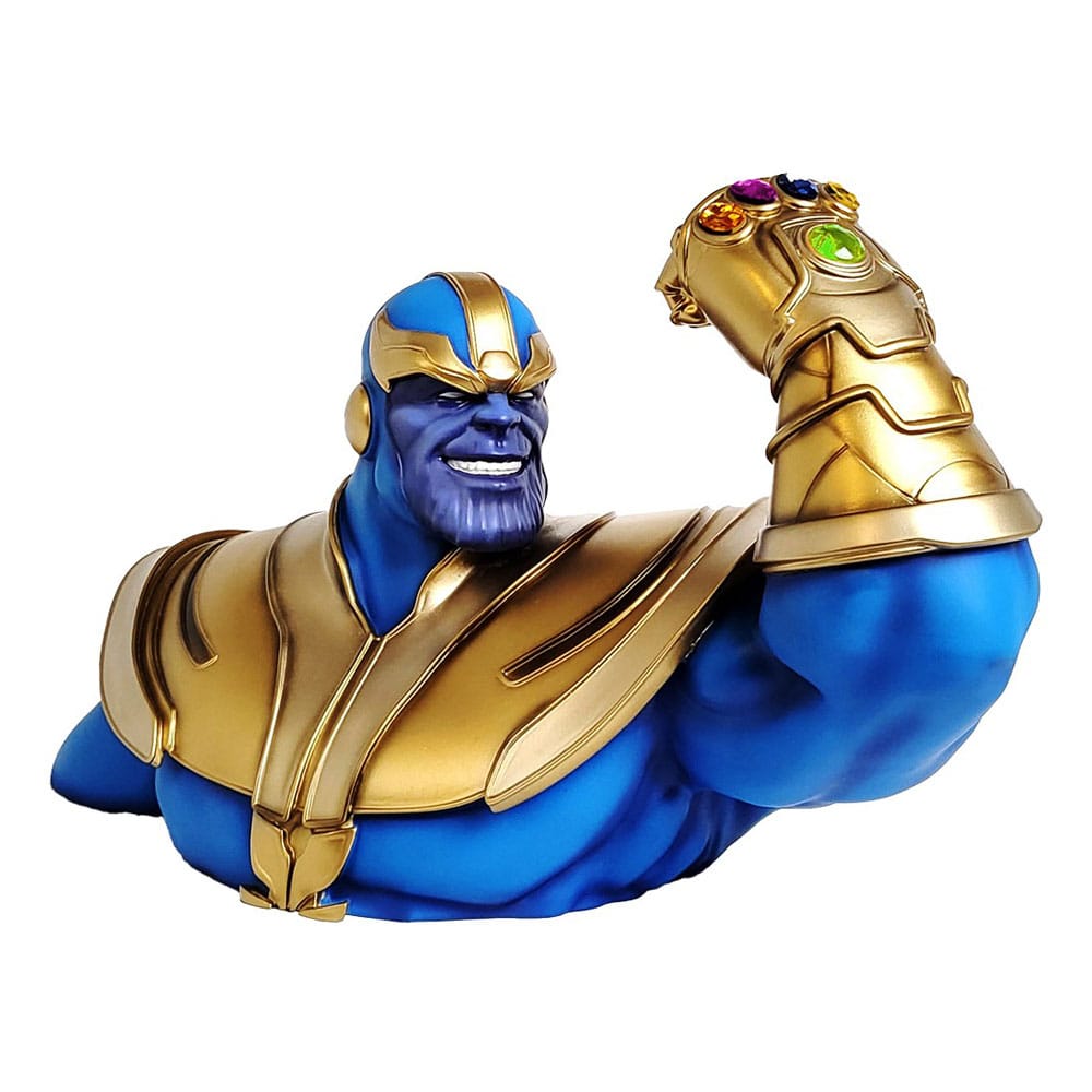 SU ORDINAZIONE Marvel Comics Coin Bank Thanos 23 cm