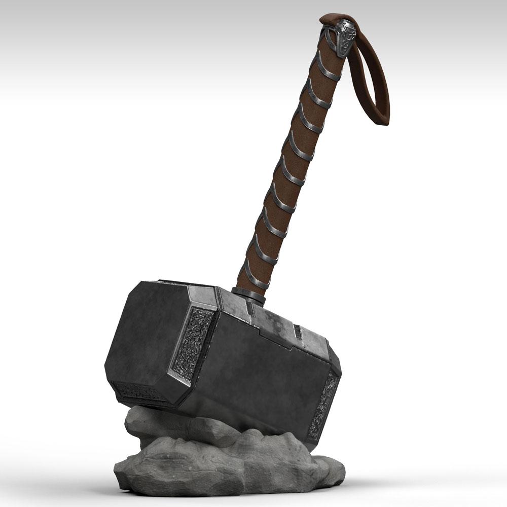 SU ORDINAZIONE Marvel Coin Bank Mjölnir 28 cm