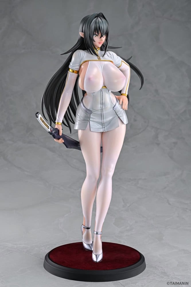 PREORDINE+ 07/2027 Taimanin RPG PVC Figure 1/6 Annerose Vajra White see-through Ver. 31 cm (N)