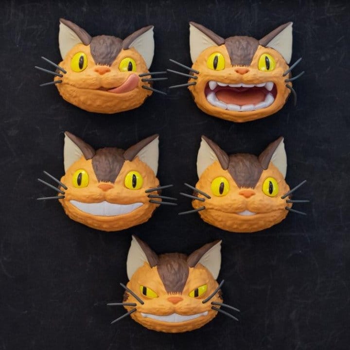 PREORDINE+ 01/2027 My Neighbor Totoro Magnet Catbus face Blind Box Assortment (6)