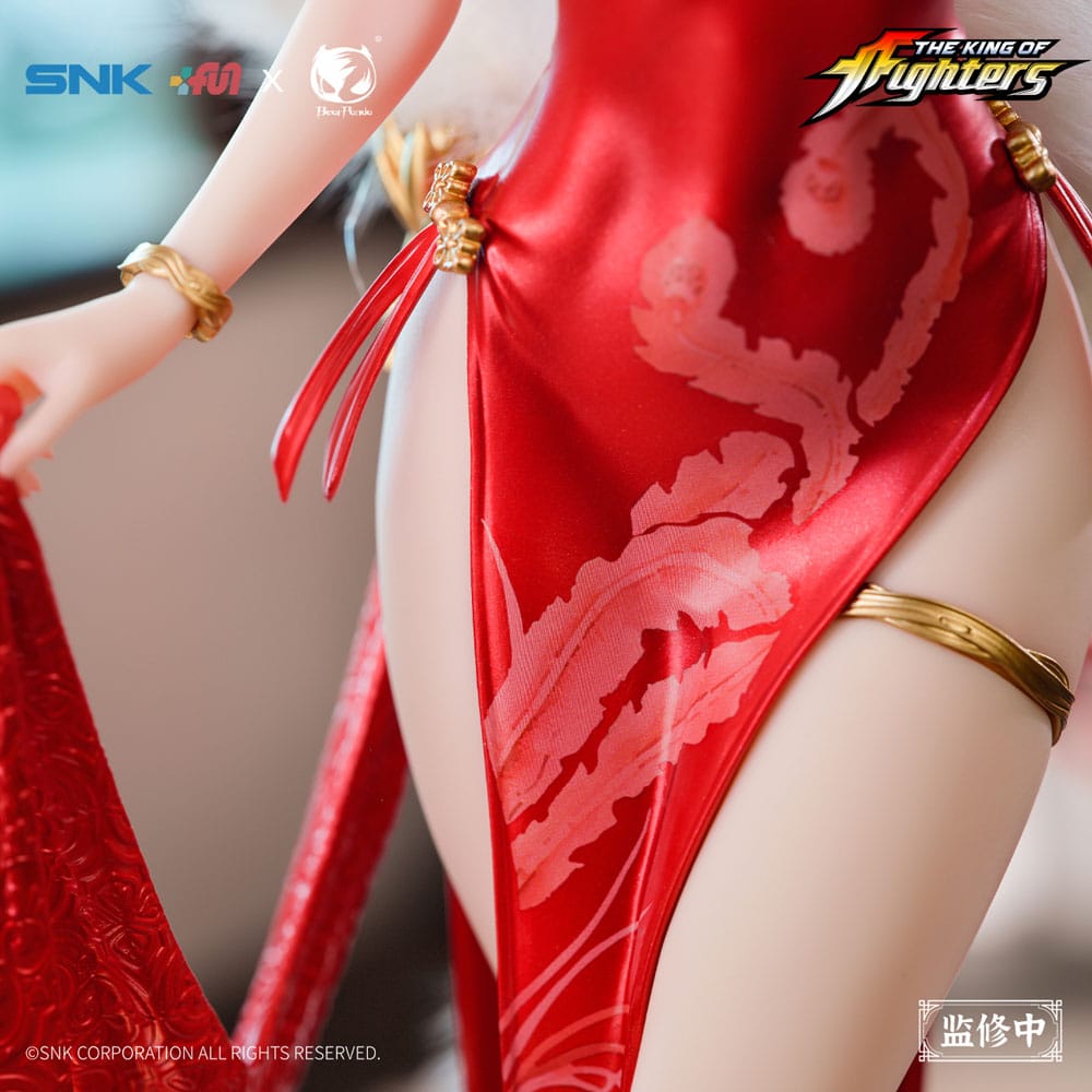 PREORDINE CHIUSO 09/2025 The King of Fighters Dress Series Statue 1/6 Mai Shiranui Hong Shang Wu Ver. 40 cm (PREORDINE NON CANCELLABILE)