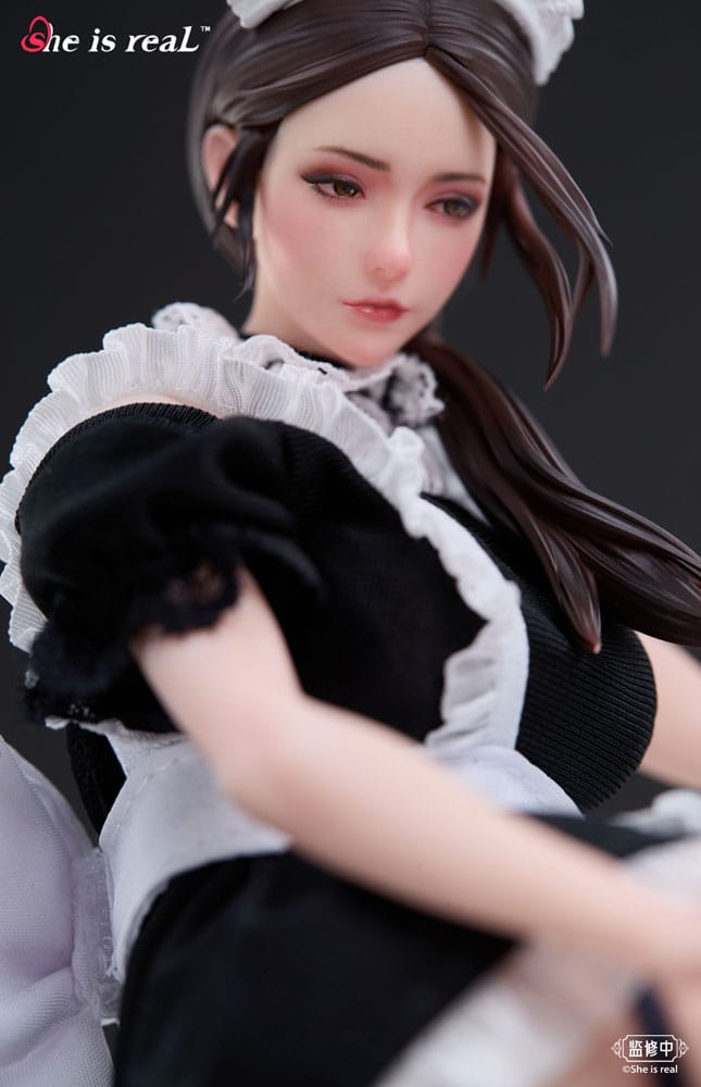 PREORDINE CHIUSO 10/2025 Original Character Dress Series PVC Statue 1/6 She is real Water Droplet Maid 27 cm (PREORDINE NON CANCELLABILE)