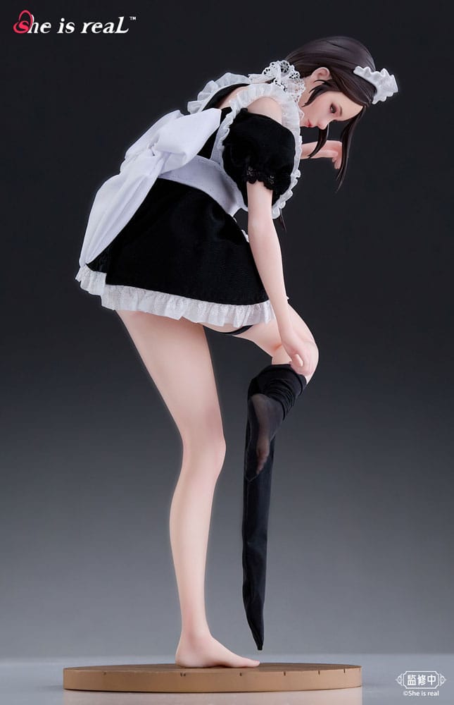 PREORDINE CHIUSO 10/2025 Original Character Dress Series PVC Statue 1/6 She is real Water Droplet Maid 27 cm (PREORDINE NON CANCELLABILE)