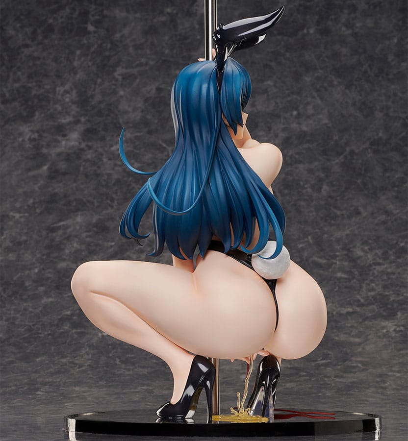 PREORDINE CHIUSO 03/2025 Taimanin Series PVC Statue 1/4 Asagi Igawa Bare Leg Bunny Ver. 38 cm (18+)  (PREORDINE NON CANCELLABILE)