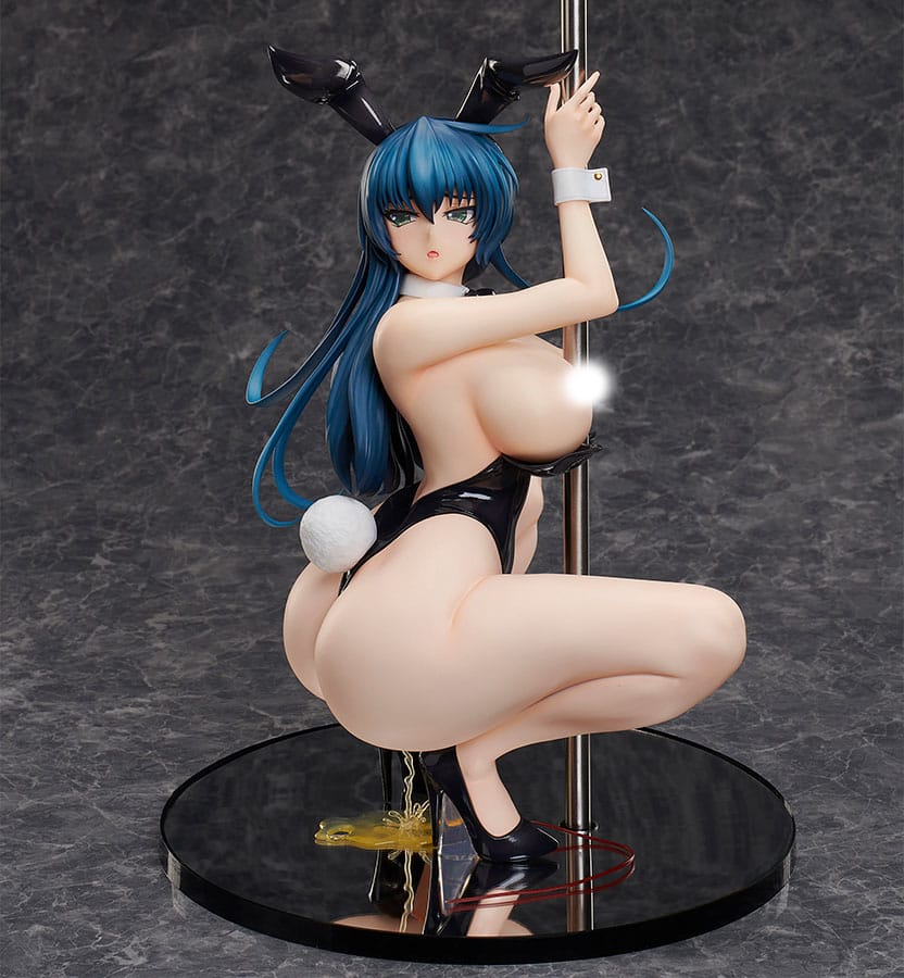 PREORDINE CHIUSO 03/2025 Taimanin Series PVC Statue 1/4 Asagi Igawa Bare Leg Bunny Ver. 38 cm (18+)  (PREORDINE NON CANCELLABILE)
