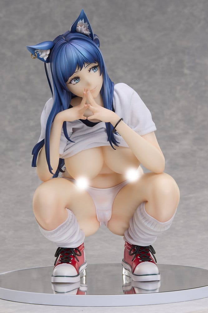 PREORDINE+ 10/2026 (NON CANCELLABILE) Original Character PVC Statue 1/4 Shizune Hisaka P.E. Uniform Ver. 26  cm (18+)