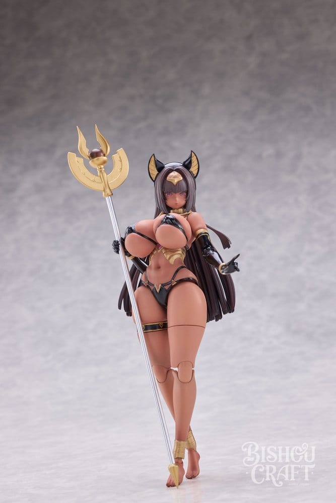 PREORDINE+ 04/2027 Original Character Isekai Emaki Action Figure 1/12 Egyptian Goddess Bastet 18 cm