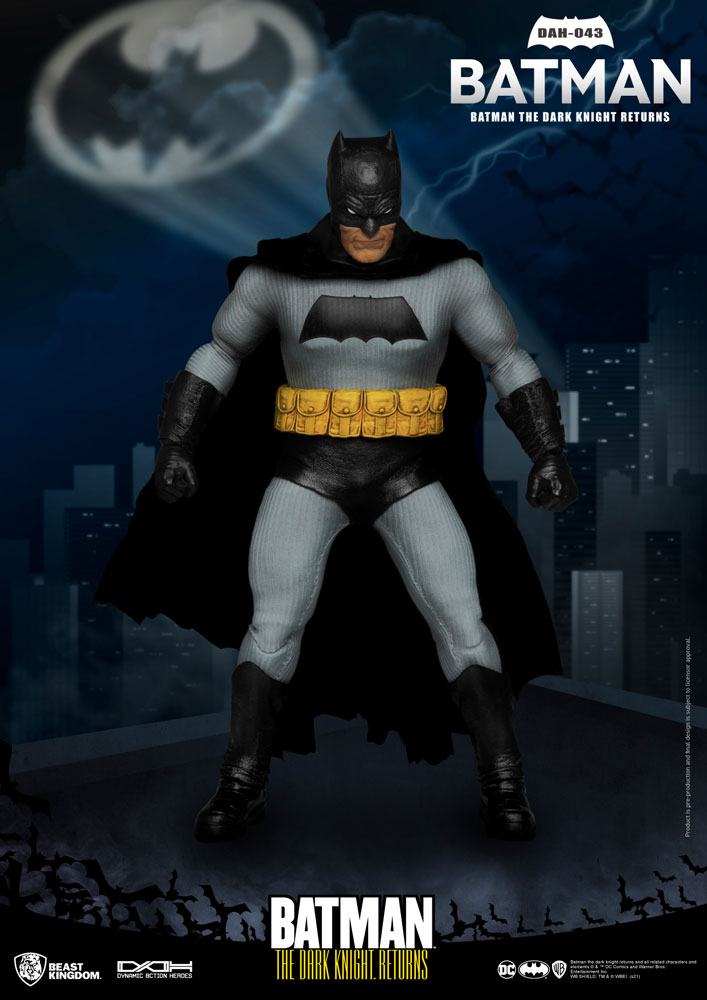 SU ORDINAZIONE Batman The Dark Knight Return Dynamic 8ction Heroes Action Figure 1/9 Batman 21 cm