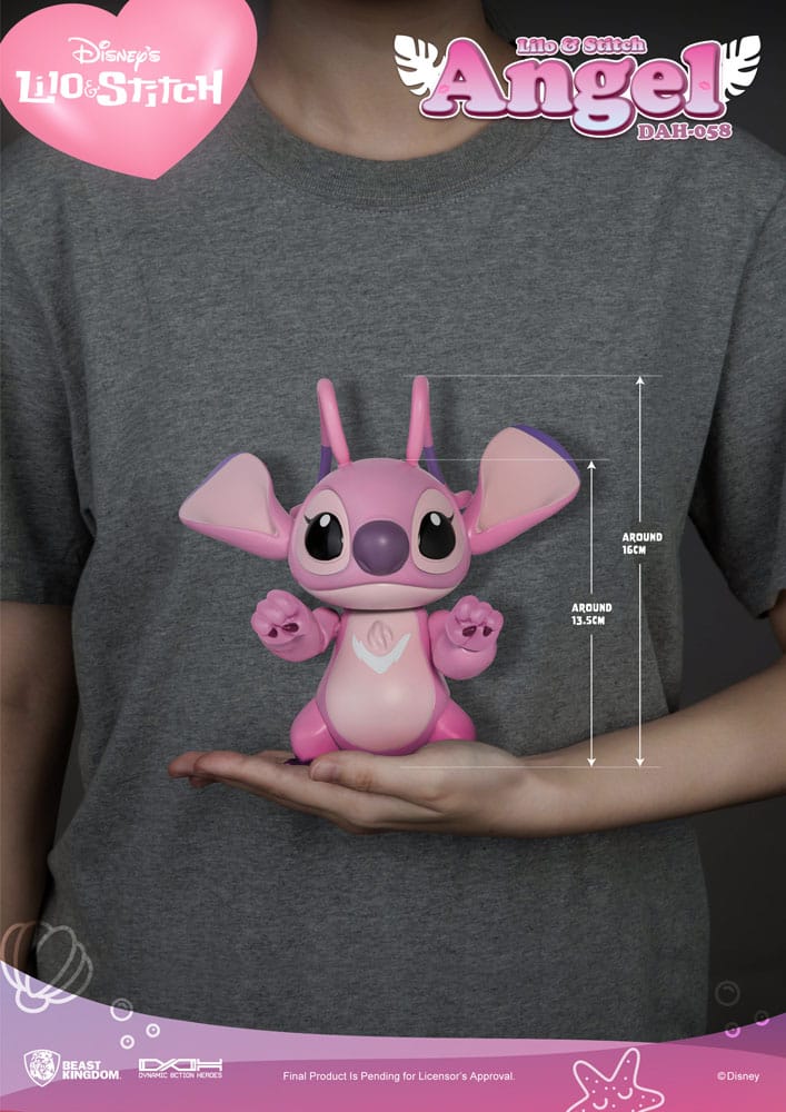 🧪 LAB | SU ORDINAZIONE Disney Dynamic 8ction Heroes Action Figure 1/9 Angel (Lilo & Stitch) 16 cm