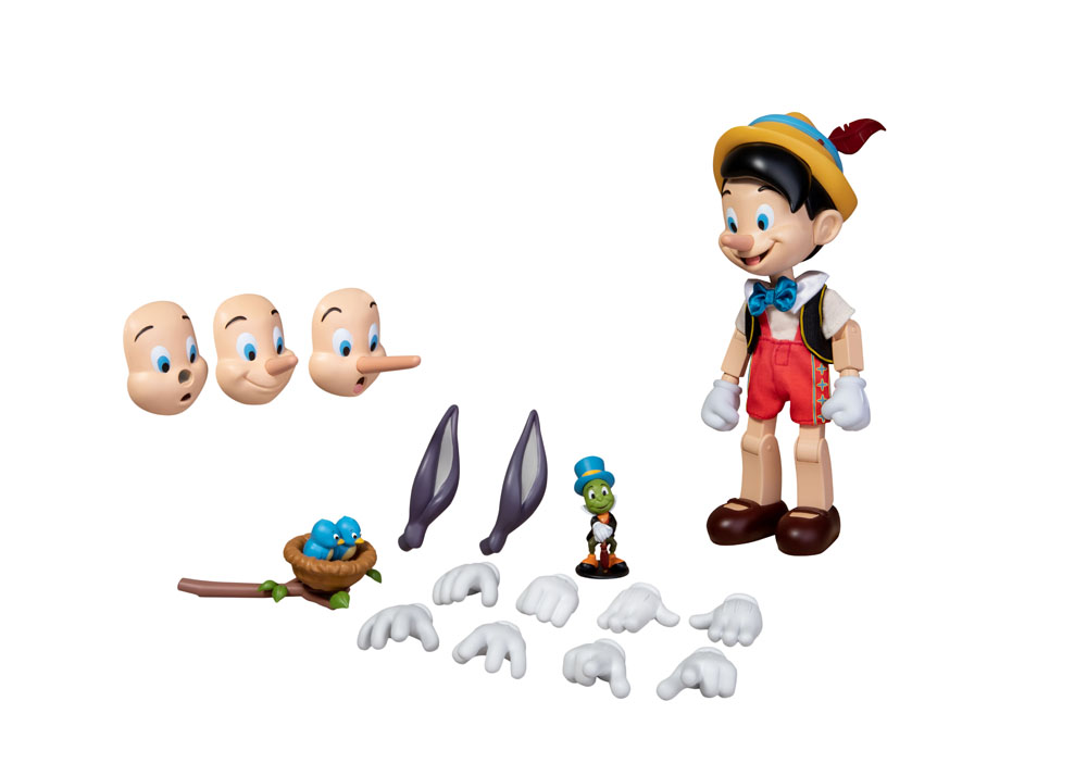 PREORDINE ESAURITO Disney Classic Dynamic 8ction Heroes Action Figure 1/9 Pinocchio 18 cm