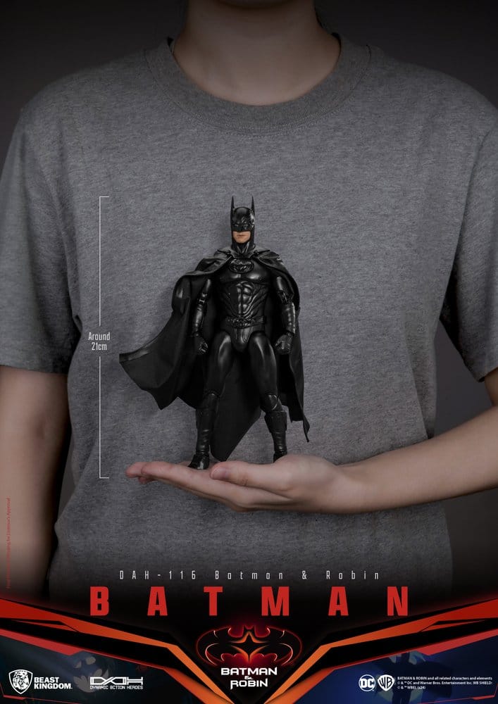 🧪 LAB | PREORDINE+ 06/2027 DC Comics Dynamic 8ction Heroes Action Figure Batman (Batman & Robin) 21 cm