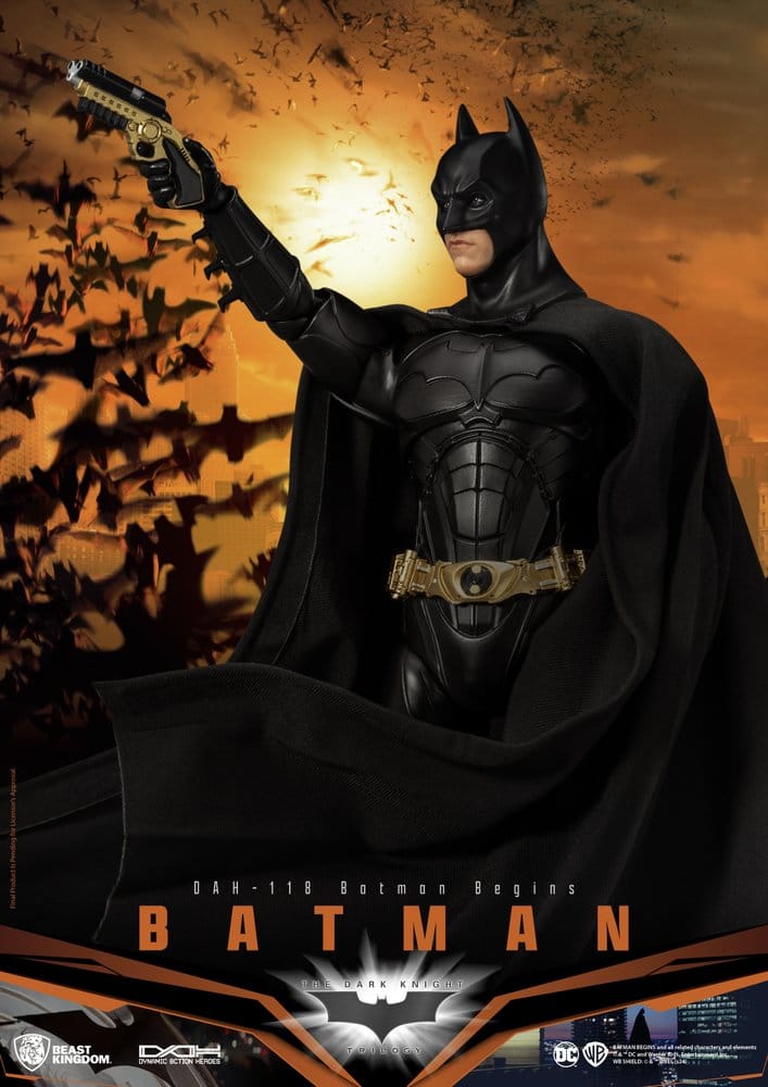🧪 LAB | PREORDINE+ 06/2027 DC Comics Dynamic 8ction Heroes Action Figure Batman (Batman Begins) 21 cm