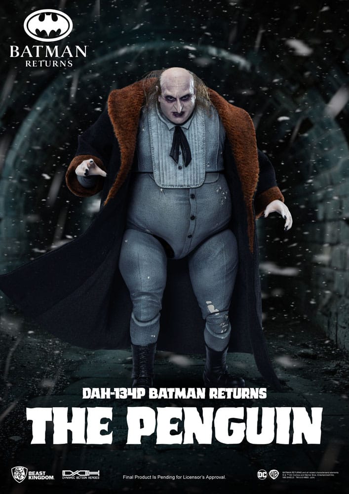 SU ORDINAZIONE Batman Returns Action Figure The Penguin 17 cm