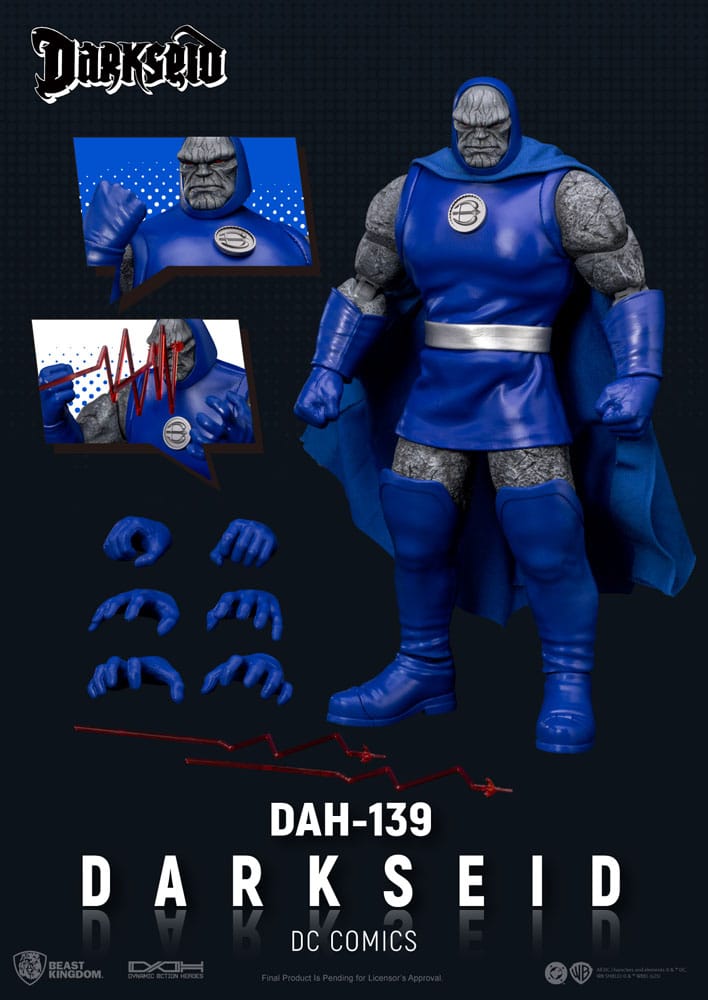 🧪 LAB | SU ORDINAZIONE DC Comics Action Figure Darkseid 22 cm