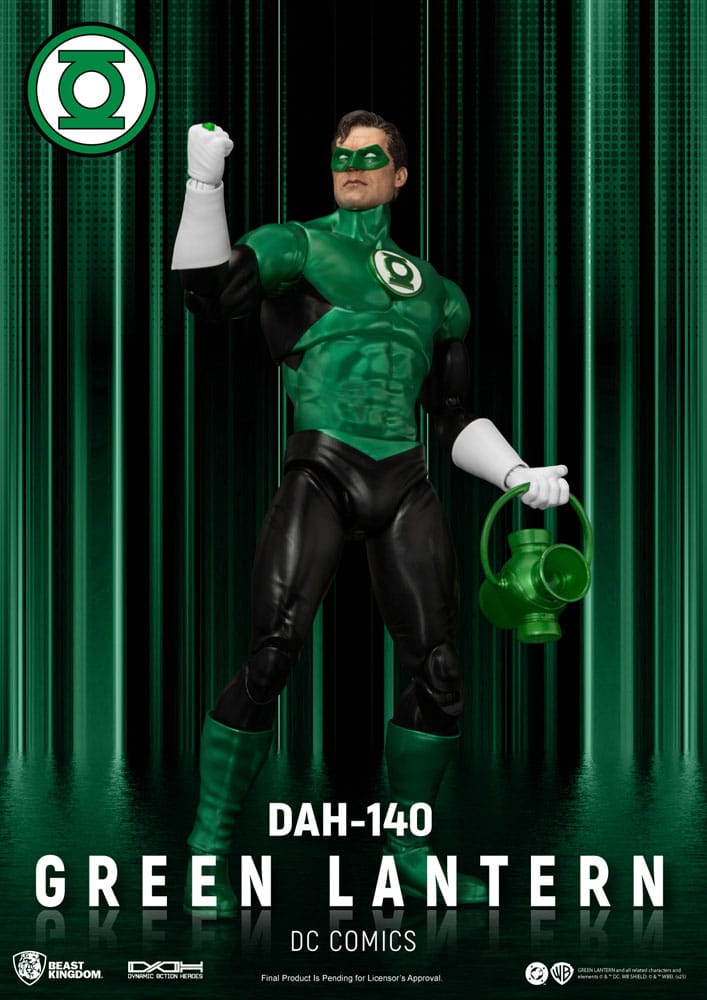 🧪 LAB | SU ORDINAZIONE DC Comics Action Figure Green Lantern 20 cm