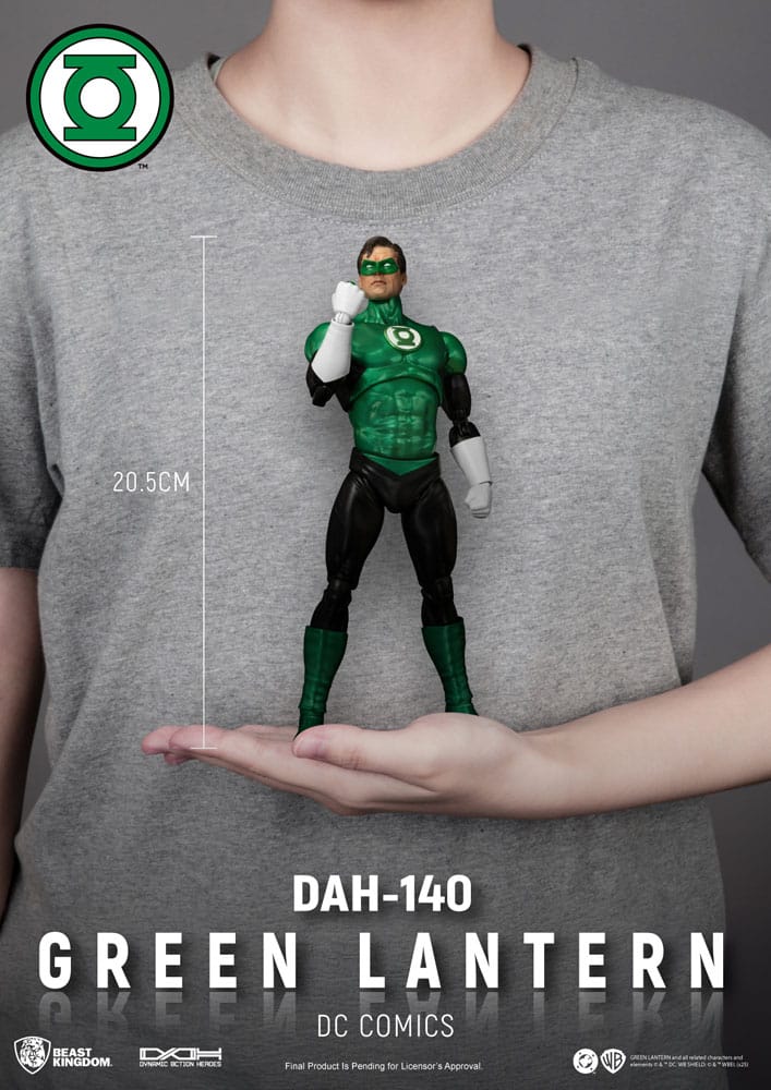 🧪 LAB | SU ORDINAZIONE DC Comics Action Figure Green Lantern 20 cm