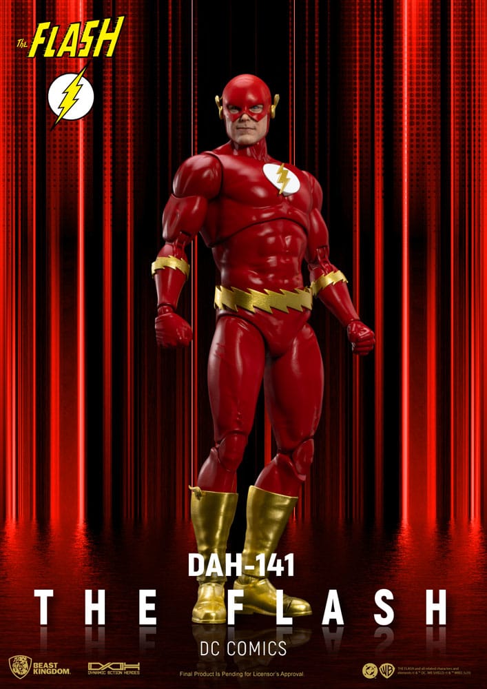 🧪 LAB | SU ORDINAZIONE DC Comics Action Figure The Flash 20 cm