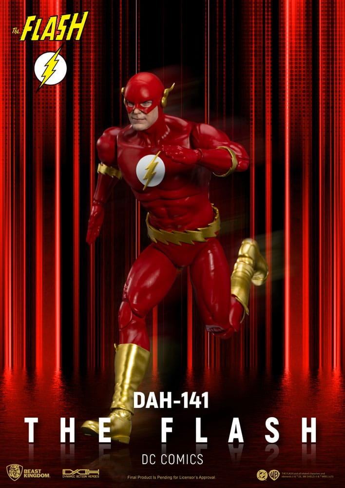 🧪 LAB | SU ORDINAZIONE DC Comics Action Figure The Flash 20 cm