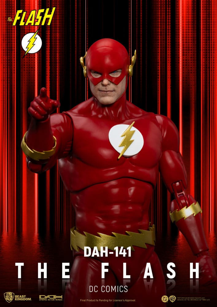 🧪 LAB | SU ORDINAZIONE DC Comics Action Figure The Flash 20 cm