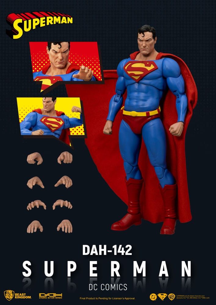 🧪 LAB | SU ORDINAZIONE DC Comics Action Figure Superman 20 cm