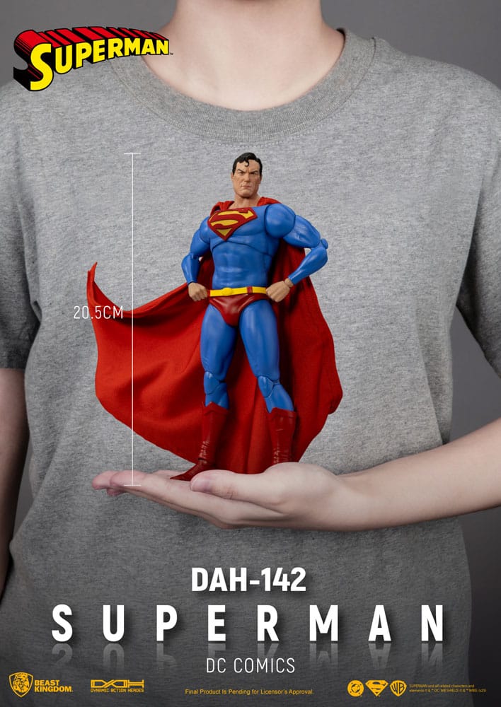 🧪 LAB | SU ORDINAZIONE DC Comics Action Figure Superman 20 cm