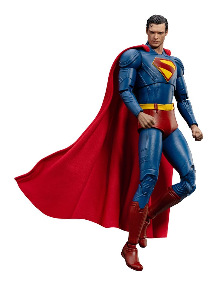 🧪 LAB | SU ORDINAZIONE Superman (2025) Action Figure Superman & Krypto 21 cm