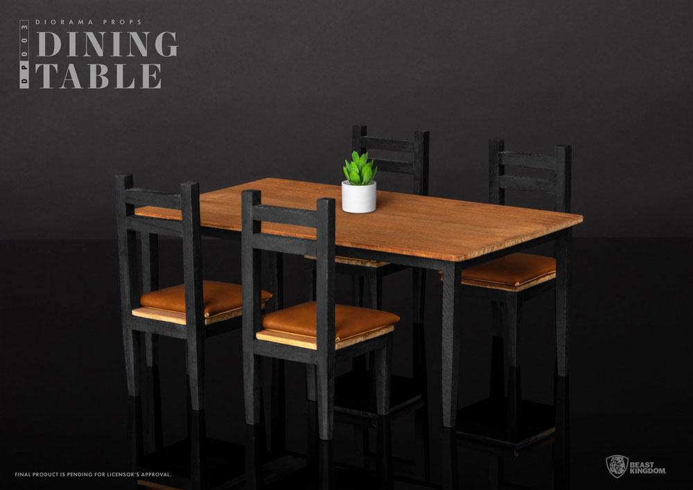 SU ORDINAZIONE Diorama Props Series Dining Table Set *PREZZO SPECIALE*