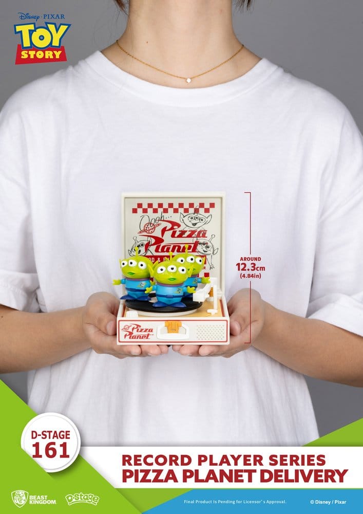 🧪 LAB | SU ORDINAZIONE Toy Story Record Player Series PVC figure Pizza Planet Delivery 12 cm