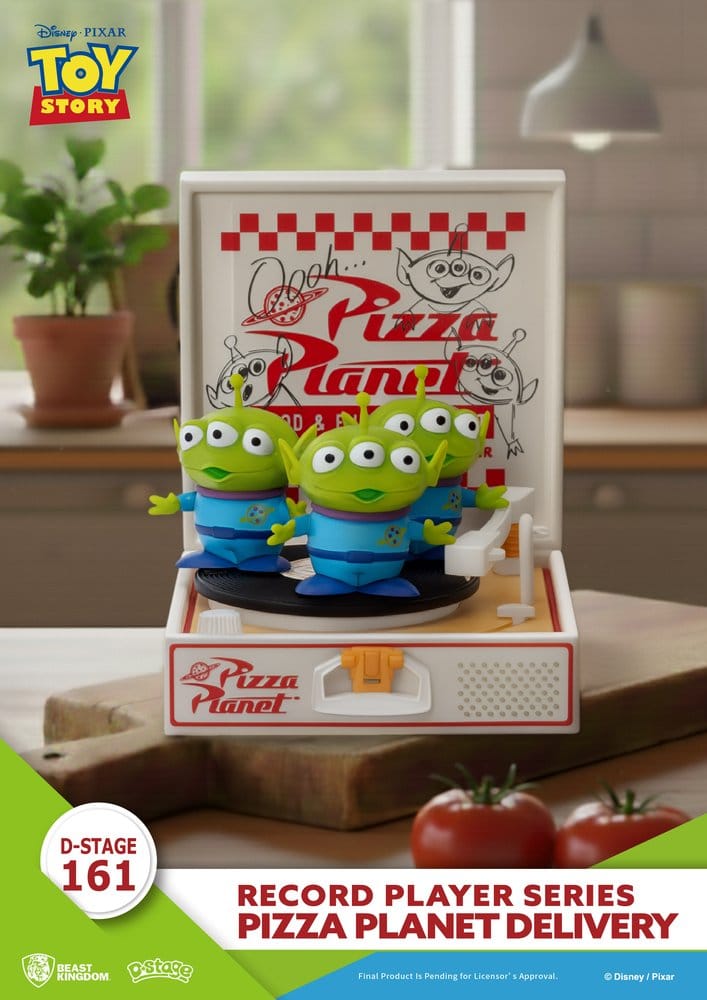 🧪 LAB | SU ORDINAZIONE Toy Story Record Player Series PVC figure Pizza Planet Delivery 12 cm