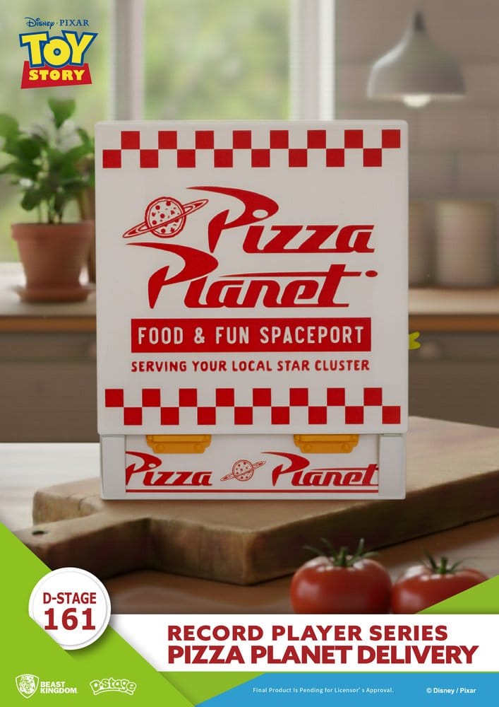 🧪 LAB | SU ORDINAZIONE Toy Story Record Player Series PVC figure Pizza Planet Delivery 12 cm