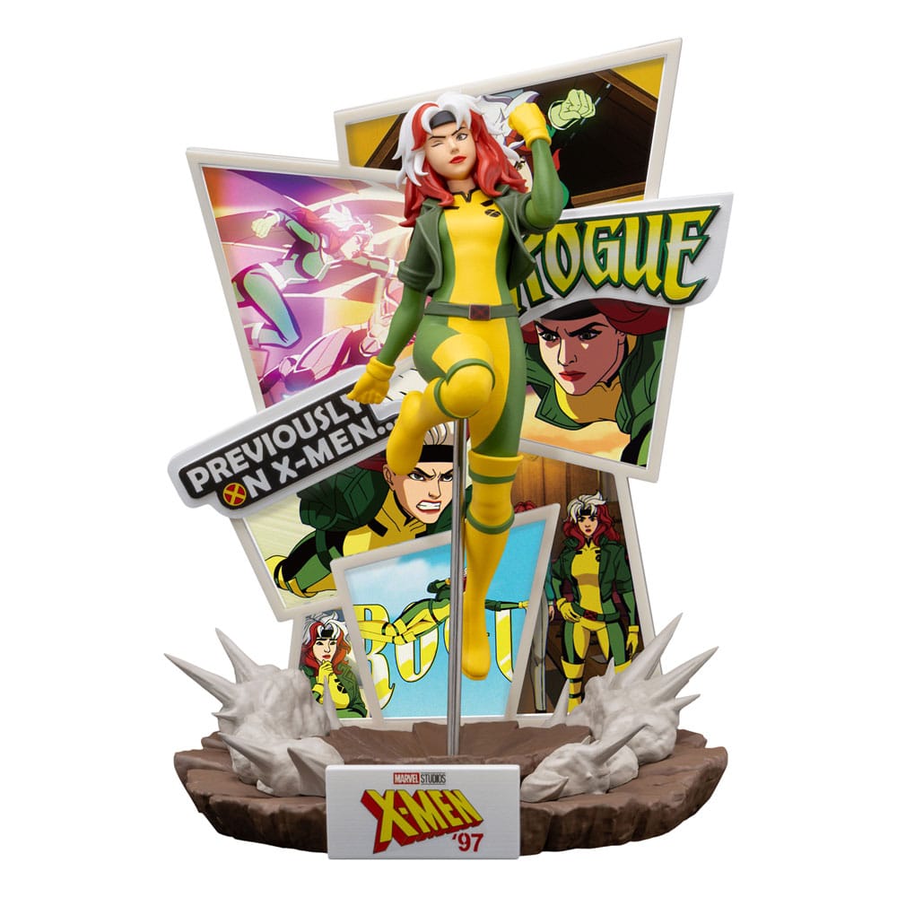 SU ORDINAZIONE X-Men '97 D-Stage PVC Diorama Rogue (SDCC Exclusive) 16 cm