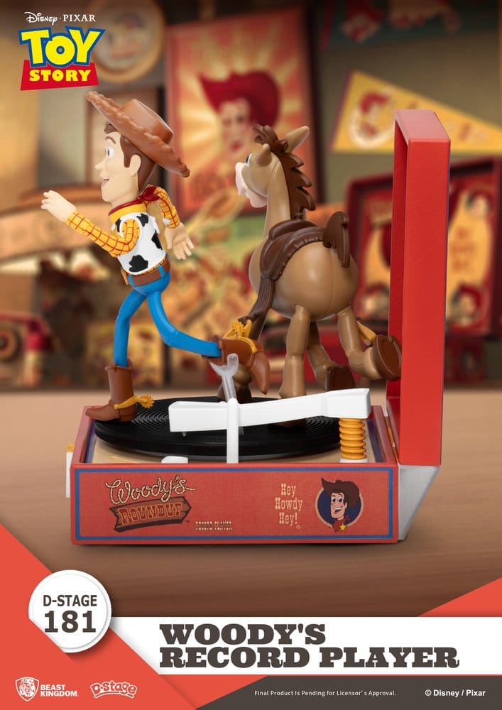 🧪 LAB | SU ORDINAZIONE Toy Story Record Player Series PVC figure Woody's Record Player 13 cm