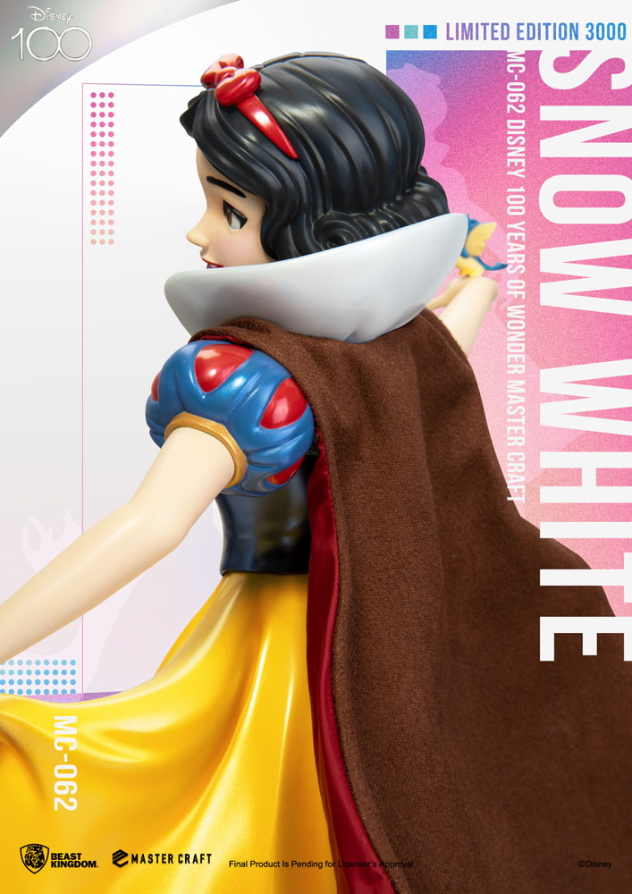 PREORDINE ESAURITO Disney 100 Years of Wonder Master Craft Statue Snow White 40 cm
