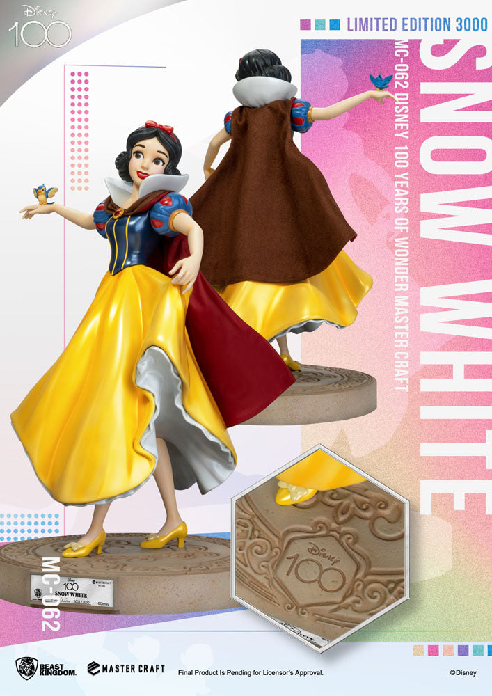 PREORDINE ESAURITO Disney 100 Years of Wonder Master Craft Statue Snow White 40 cm